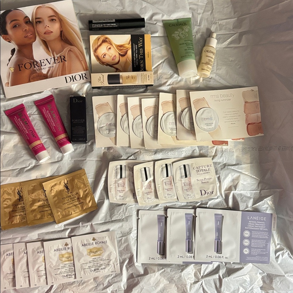 Dior Skincare and Makeup Collection in Pink, Black, and White